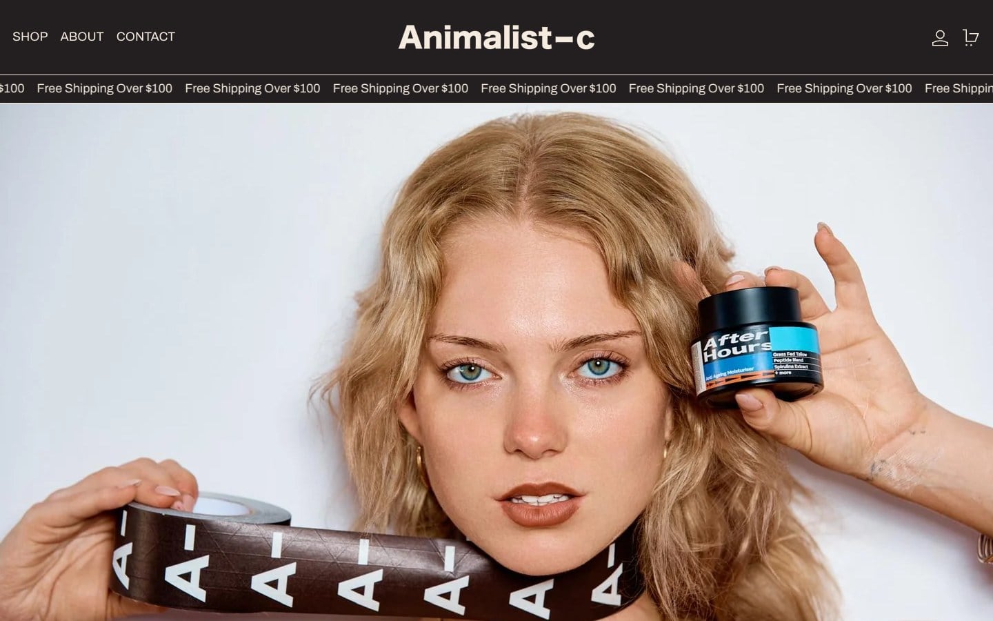 Animalistic Body website
