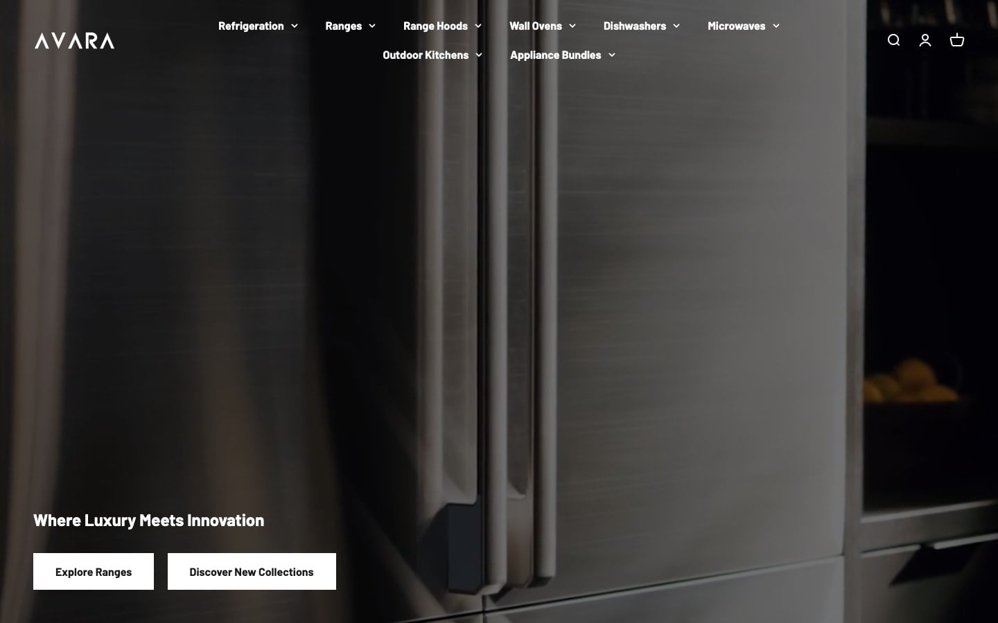 Avara Home website